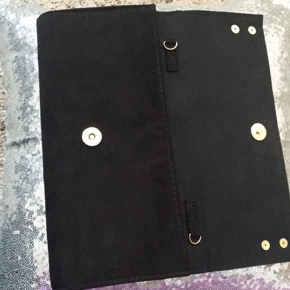 New Call it Spring Black Clutch - Picture 3 of 7